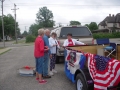 working on the GPA float