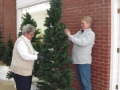 Festival of Trees Set Up